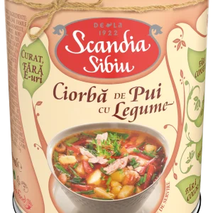 Scandiasibiu Ciorbapui Legume 400g Eo