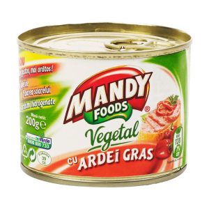 Pate Vegetal Cu Ardei 200g Mandy